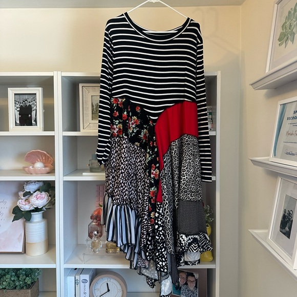 Custom Patchwork Dress - Picture 1 of 3